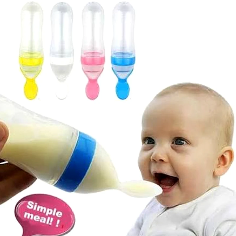 Silicon Baby Spoon Feeder - Product Image